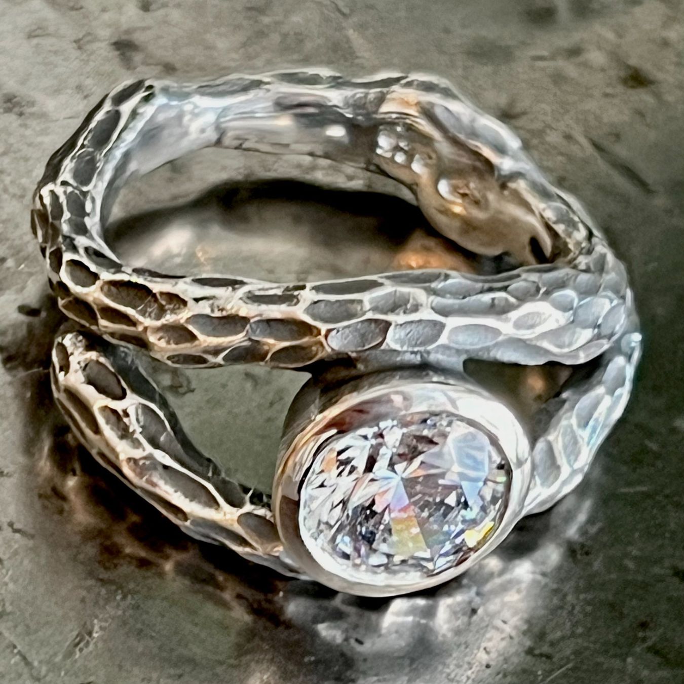 Anelli: Ring "Das Auge des Panthers" – Nuovo e nell'imballaggio originale da Jona venduto da Herzschmiede 3