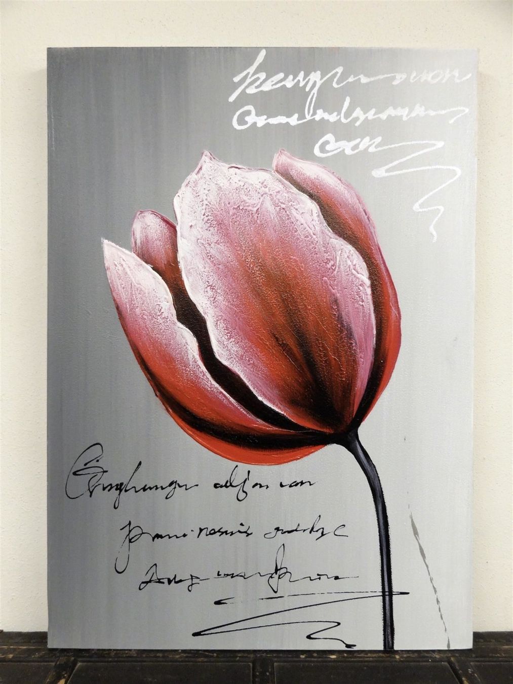 Dipinti: BILD GEMÄLDE BLUMEN MOHN BLUME PFLANZE – Usato da Kerzers venduto da zimmergruen