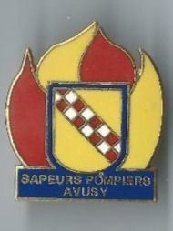 Plaketten & Abzeichen: Sapeurs Pompiers Avusy PIN – Gebraucht aus Zürich von t24_de