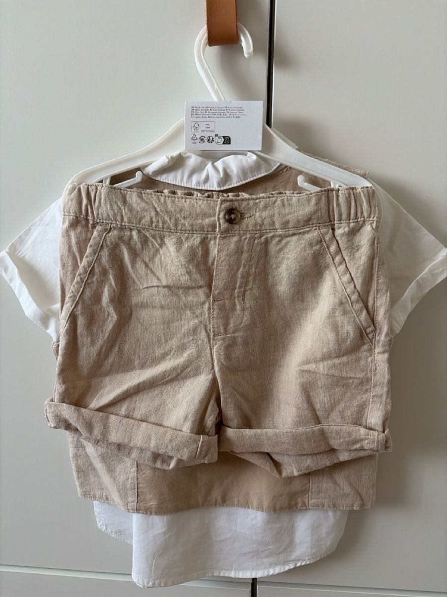 H&M Hemden, T-Shirts & Polos: H&M Leinenset 92 – Neu und originalverpackt aus Müllheim Dorf von mbr_5hcg 1