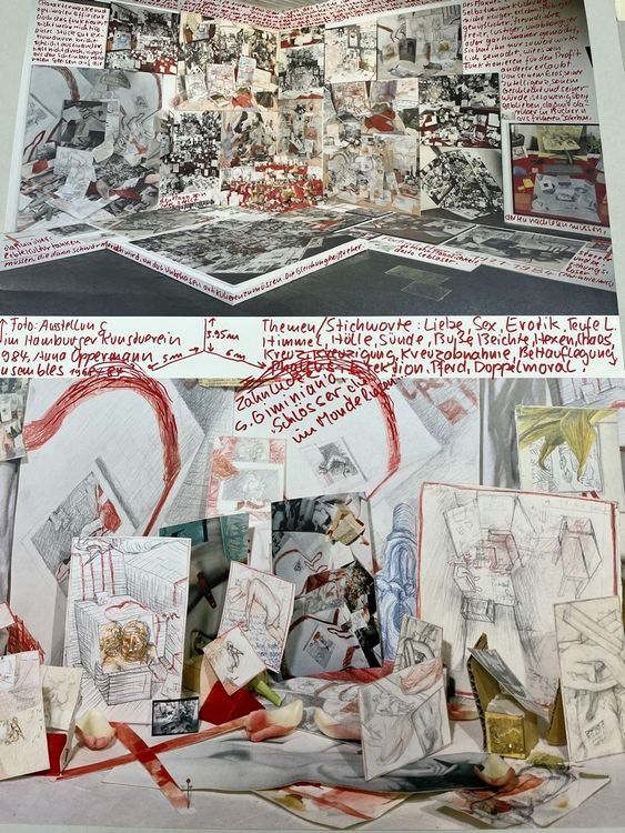 Poster & Bilder: Anna Oppermann  Handmonogrammiert A.O.   OFFSET – Gebraucht aus Gersau von grafik-kunst 1