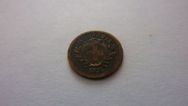Uralter Einräppler 1856 ,  schön