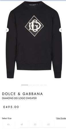 Dolce & Gabbana Diamond Logo Tracksuit schwarz