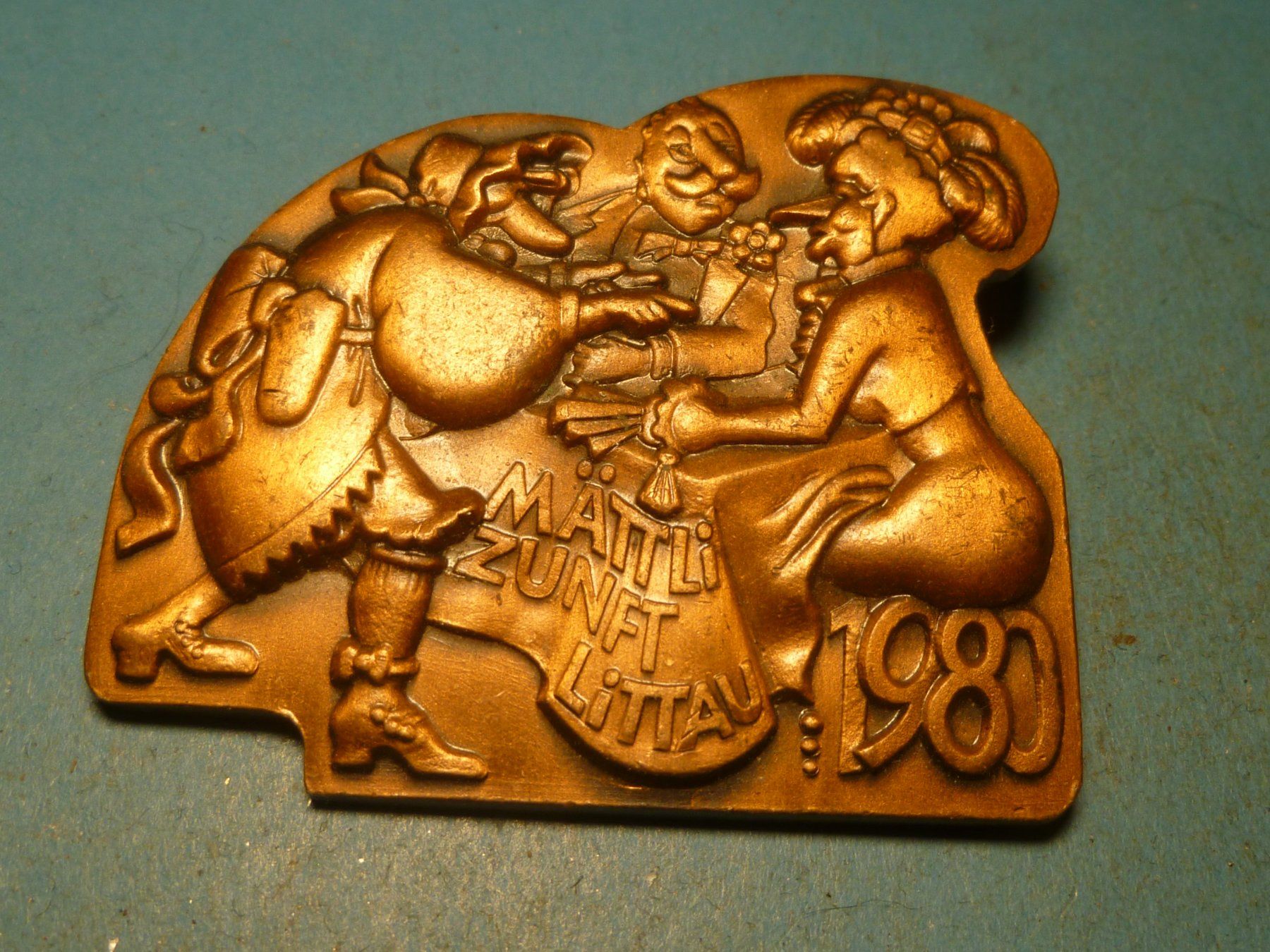 Placchette & Badge: LITTAU 1980 BRONZE – Usato da Ried (Muotathal) venduto da Mandarin02