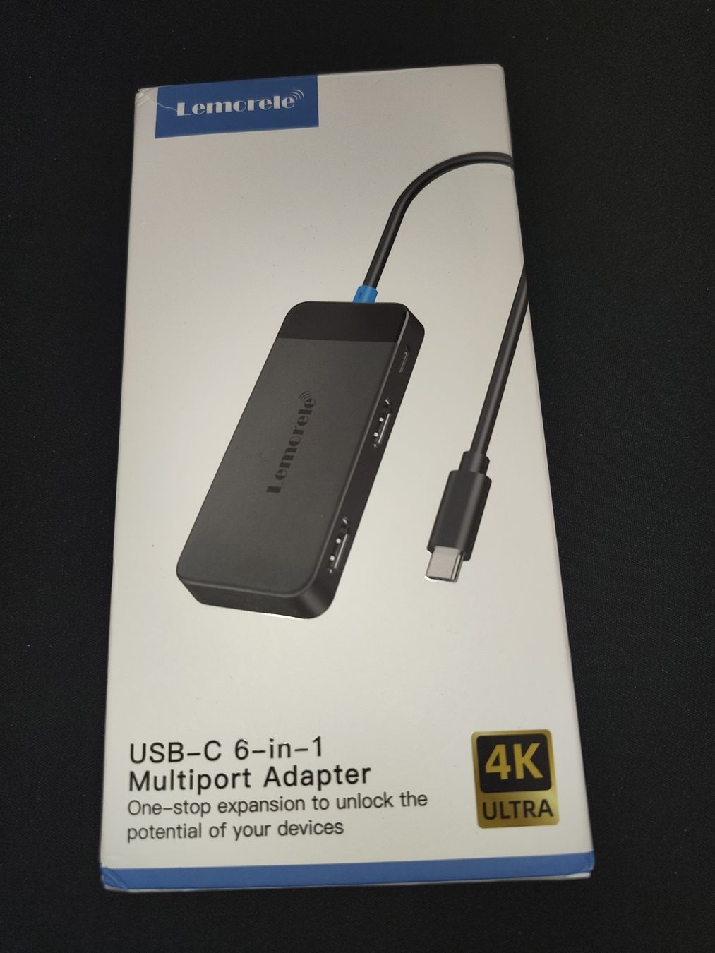 Unità & Adattatore: Lemorele USB-C 6-in-1 Multiport Adapter - Neu & Original – Nuovo e nell'imballaggio originale da Schaffhausen venduto da _ALEJNA_