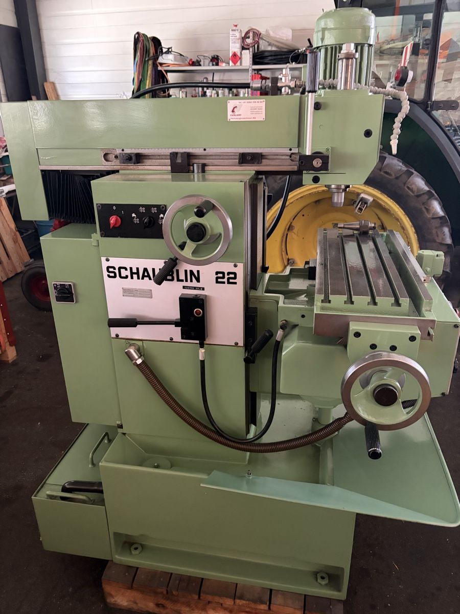 Schaublin Alle Maschinen: Schaublin, Fräse,  – Gebraucht aus Ebnat-Kappel von Mech57 1