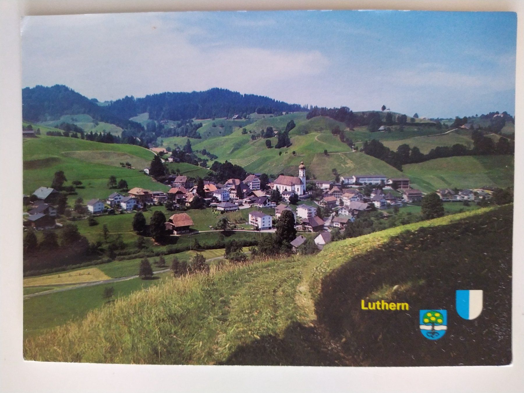 Cartoline postali: Luthem/Schweiz, dat. 1987 – Usato da Ohmstal venduto da Lebensfreude05