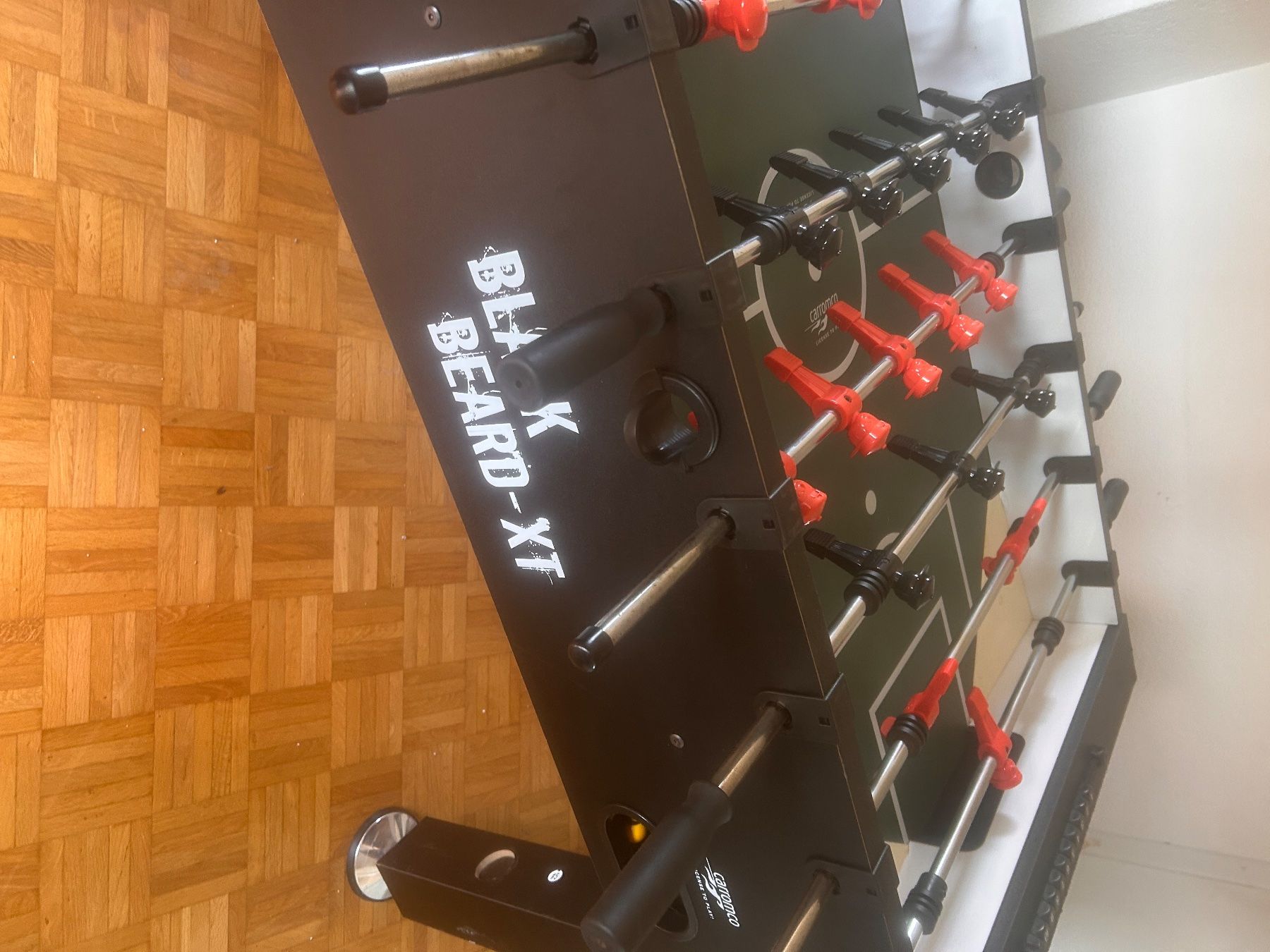 Giochi: Calcio Balilla Carromco Black Beard-XT usato. – Usato da Wetzikon ZH venduto da lan_sv66
