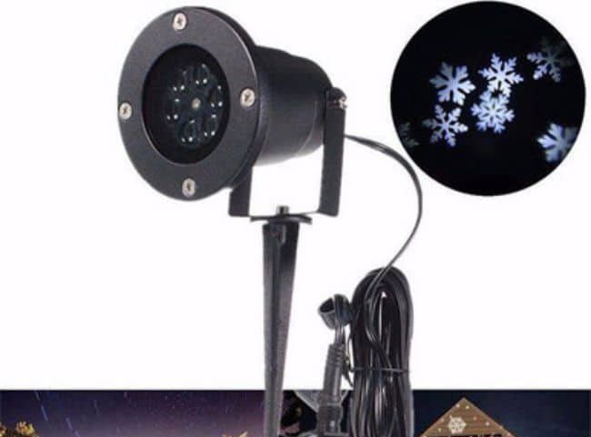 Proiettori: Outdoor Lawn Snowflake Light – Nuovo e nell'imballaggio originale da St. Niklausen OW venduto da LED-Shop