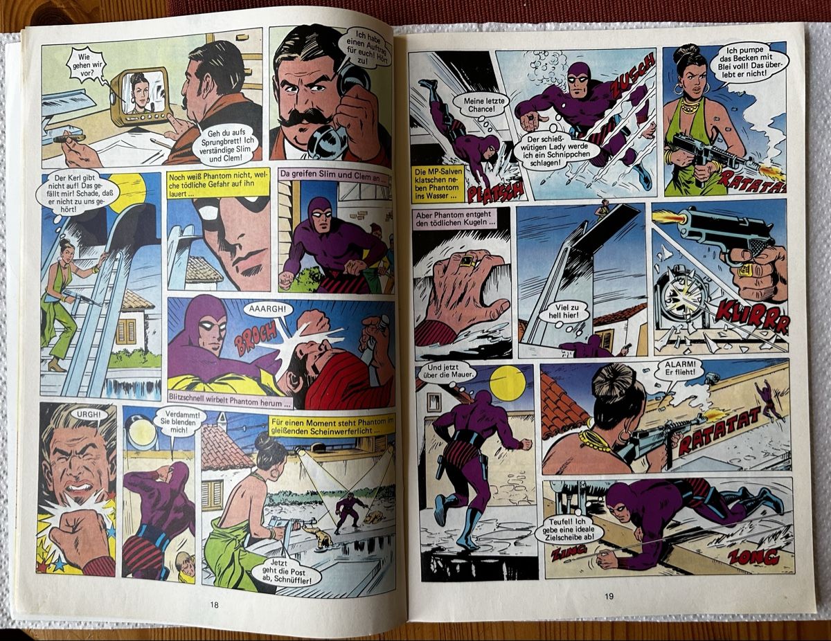 Fumetti: Phantom spezial, Sammelband 3 Hefte, 1979 – Usato da Lengnau BE venduto da AgriOttu 2