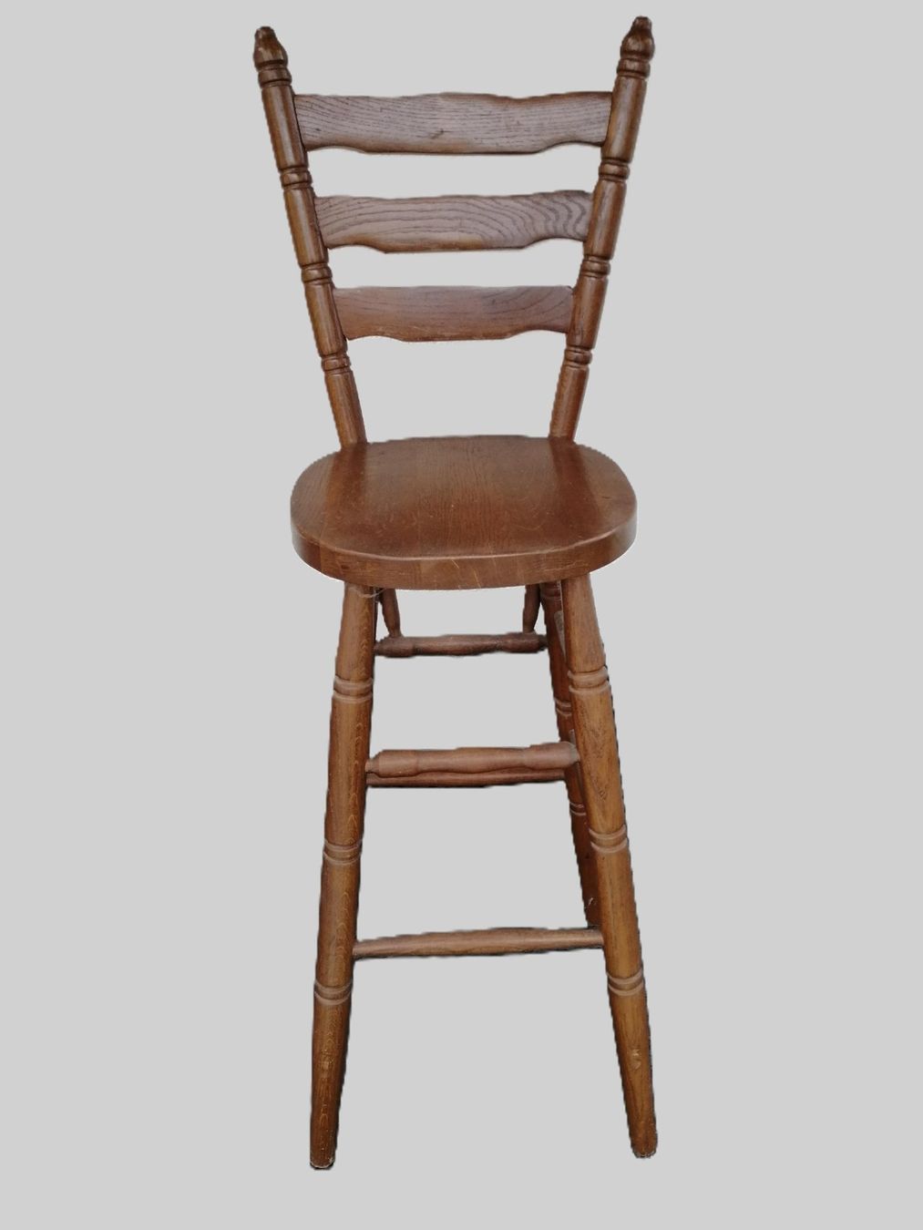Sgabelli: 3 Barhocker, Holz, Vintage – Usato da Schaffhausen venduto da Domifran