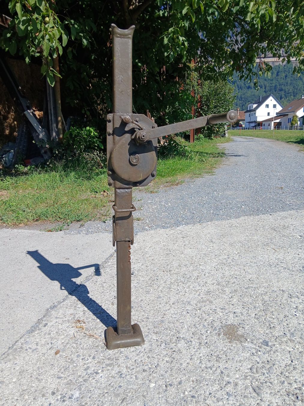 Schweizer Armee Tutti gli attrezzi: 5 To Stockwinde – Usato da Landquart venduto da Tractospeed01 4