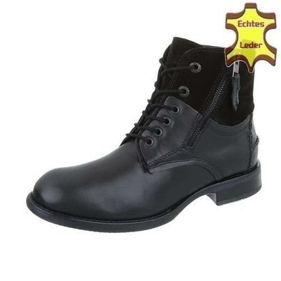 Scarpe da uomo: Neue Herren Stiefeletten Leder – Nuovo e nell'imballaggio originale da Gränichen venduto da Trendshop