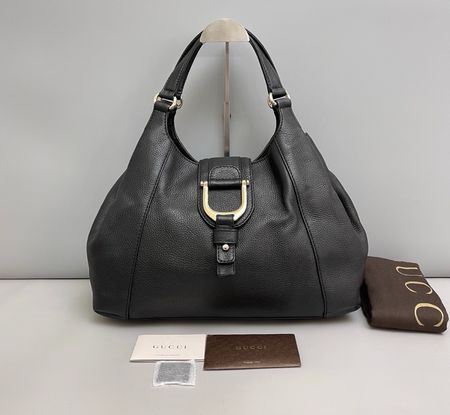Gucci Pebbled Calfskin Greenwich Medium (Mit Quittung)