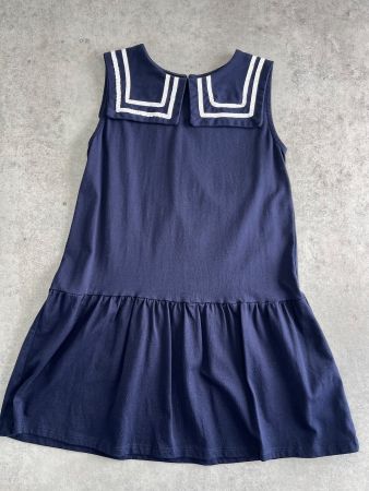 H&M maritimes Kleid  - Gr. 122/128 - neu
