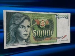 Belgrad 1988 - Jugoslawien - 50000 Dinara - DUBROVNIK