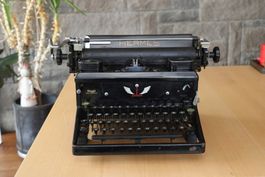 Schreibmaschine Hermes von Paillard, mechanisch, Vintage