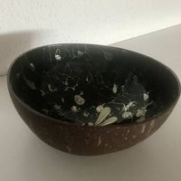 Coconut bowl - Verzierte Schale aus Kokosnuss