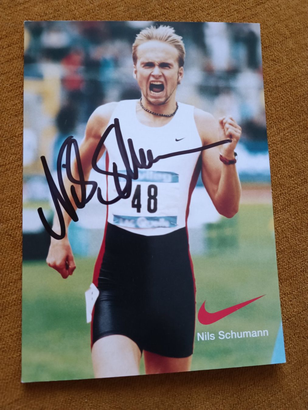 Autographes: Nils Schumann - Olympiasieger – D'occasion à Menziken par Autogramme