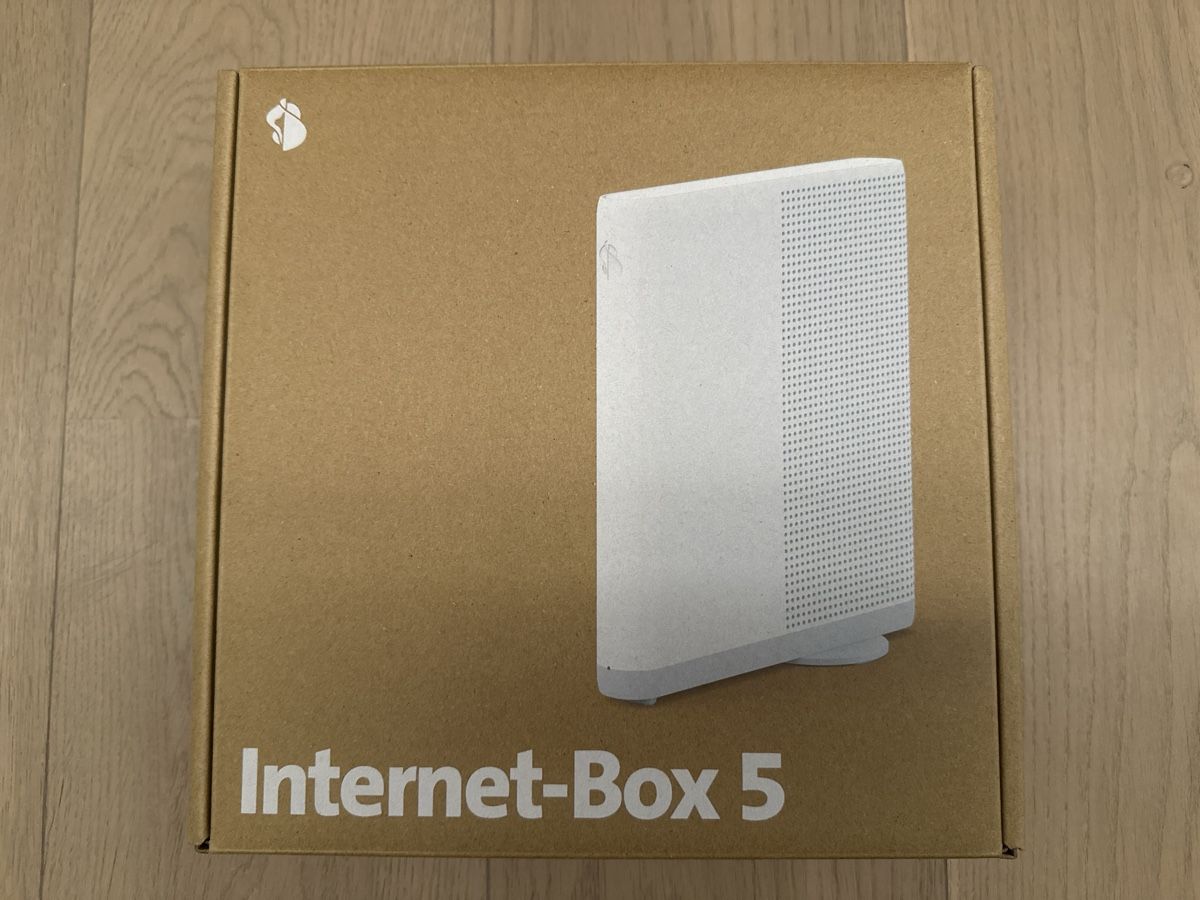 Swisscom Internet-Box 5 inkl Zubehör - fabrikneu in OVP (Neu und ...