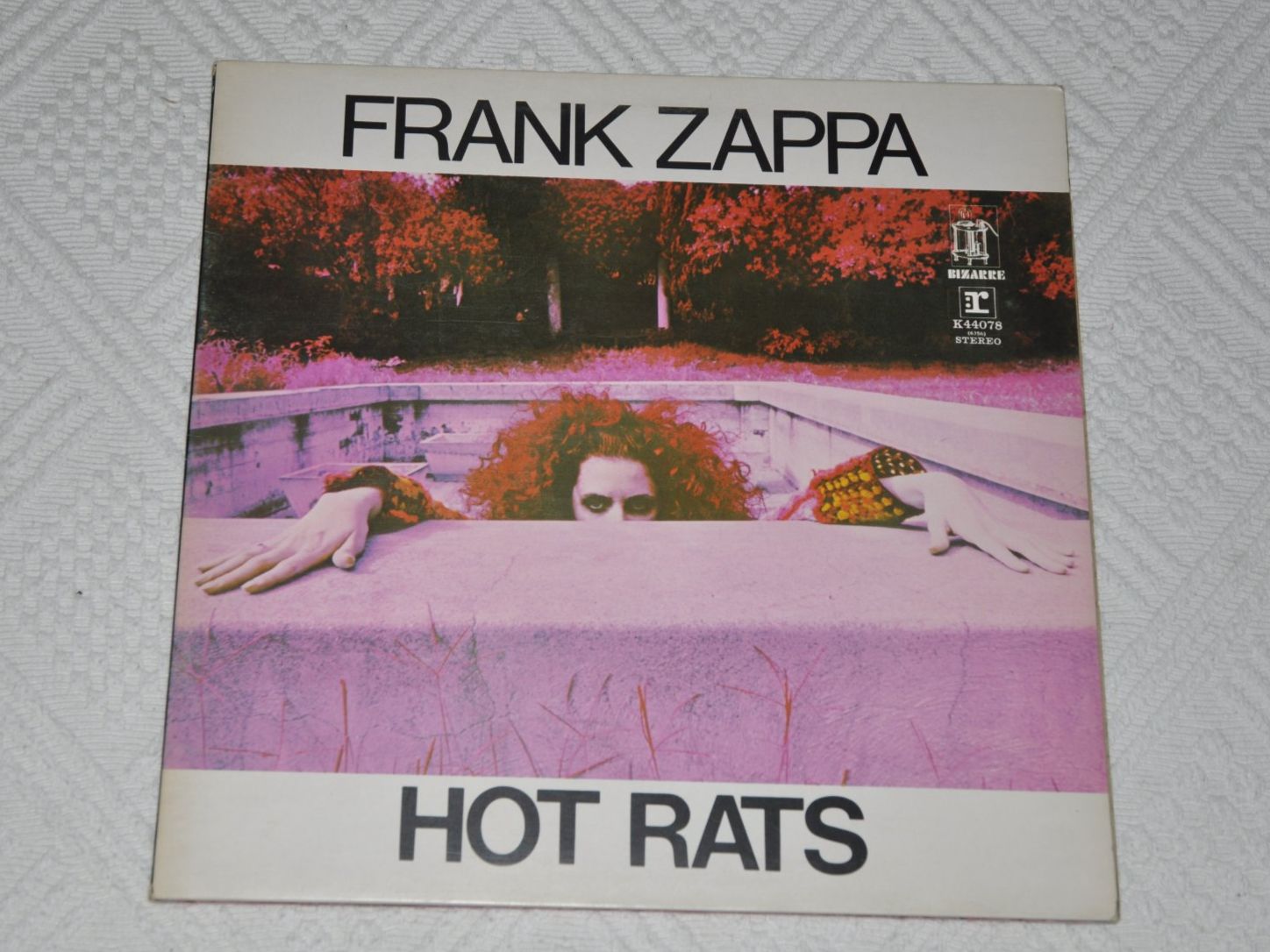 Vinyles: LP Frank Zappa - Hot Rats – D'occasion à Boll par Theodora15