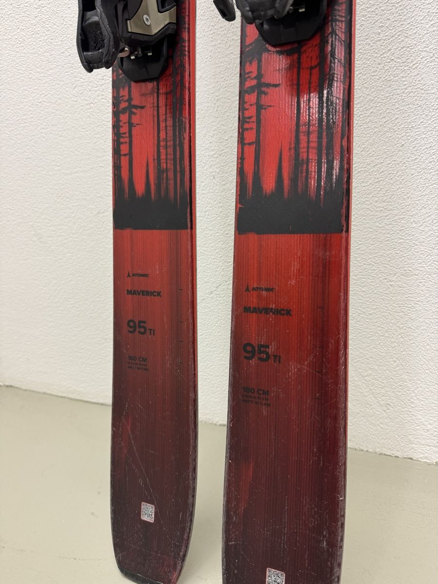 Atomic Sci: Allmountain Ski Atomic Maverick 95 TI  – Usato da Mastrils venduto da Alabama3 1