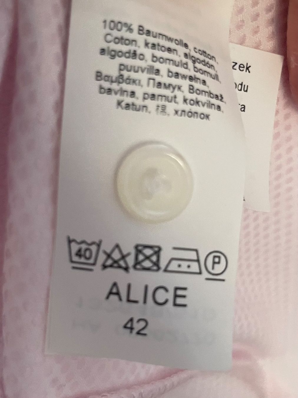 Camicette: van Lack Bluse ALICE  - Gr. 42 – Usato da Hünenberg See venduto da DND5 3