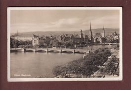 ZÜRICH - Quaibrücke - 1930