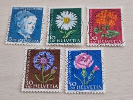 PJ Serie 1964, Vollstempel, ab 1.-