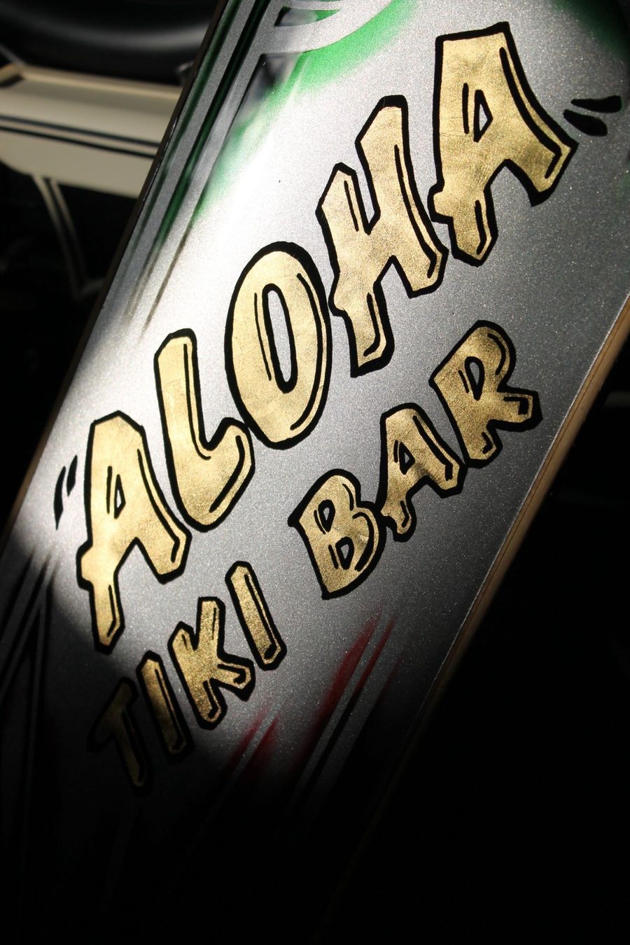 Skateboards: ALOHA TIKI Skateboard  Deck, Unikat, Handmade – Usato da Willisau venduto da Pzm81 5