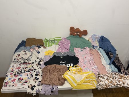 Kleiderset Mädchen 2/3 Jahren mehr 35 Teile