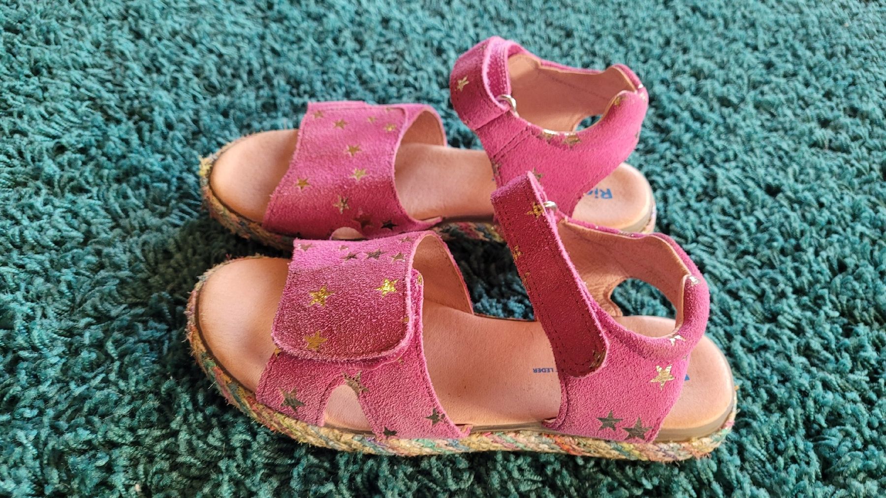 Schuhe für Mädchen: Richter Mädchen Leder Sandalen Gr. 33 – Gebraucht aus Warth von aussieaussie 1