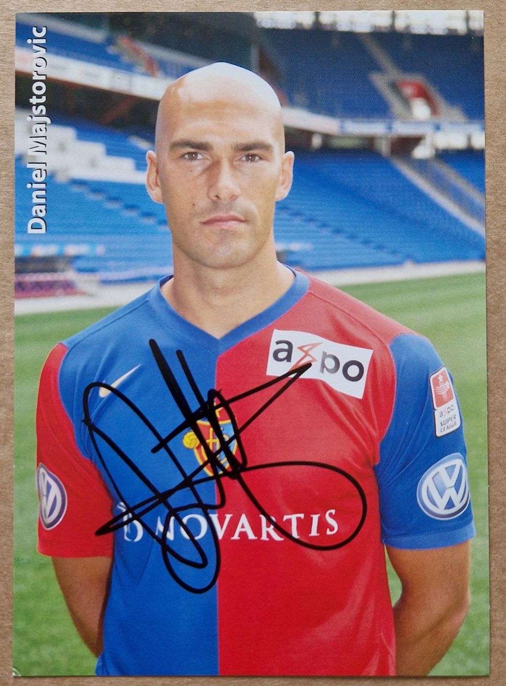 Autografi: Daniel Majstorovic - FC Basel 2008 – Usato da Menziken venduto da Autogramme