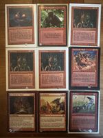 MTG Karten Rot Lot – Goblinkönig, Atog, Erdbeben & mehr