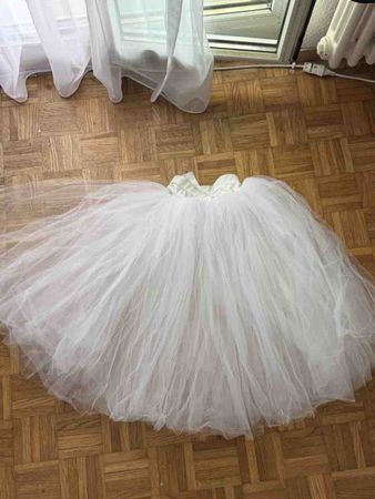 Tutu Rock Weiss für Damen Neuwertig
