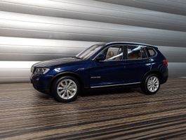 BMW X3 Kombi dunkelblau X Drive 35i