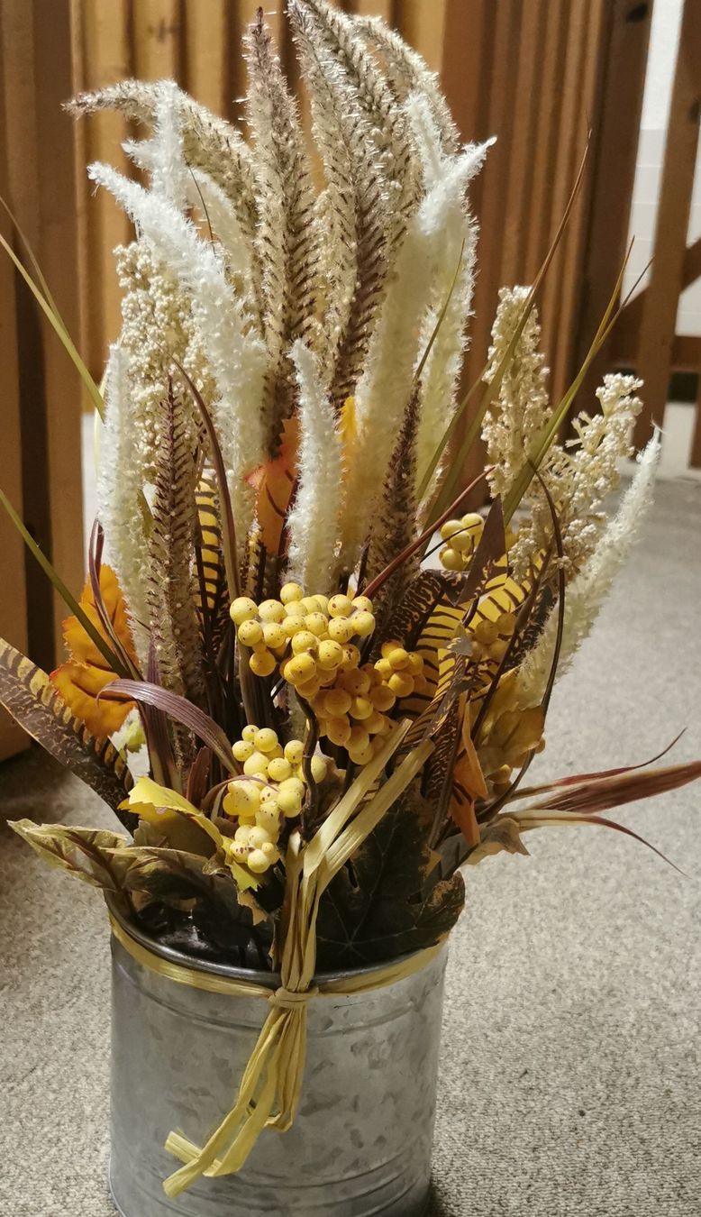Tutte le decorazioni: Herbstdeko plastikgräser Gesteck Vintage Vase – Nuovo (secondo la descrizione) da Laufen venduto da Daraja