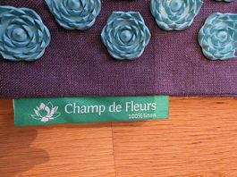 Champ de Fleurs  pour les 2 jambes  4 pièces