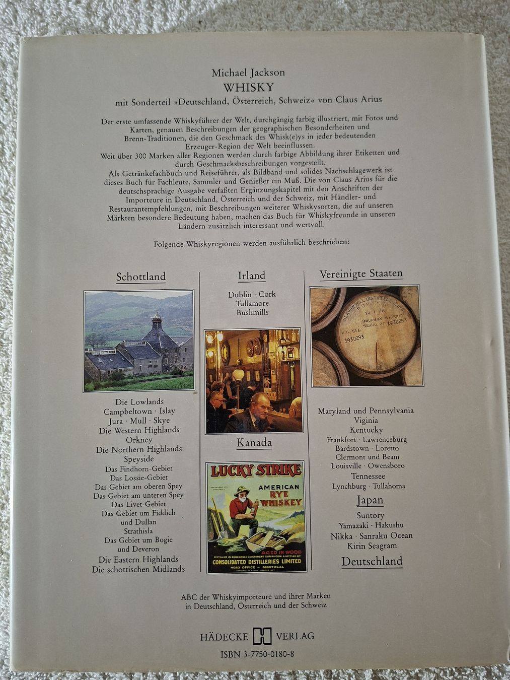 Libri: Whisky Bücher von Michael Jackson – Usato da Grindelwald venduto da carro5 3