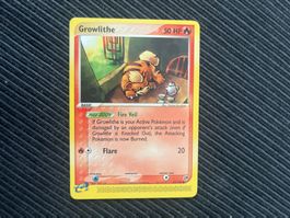 Pokemon Growlithe non Holo EX Sandstorm