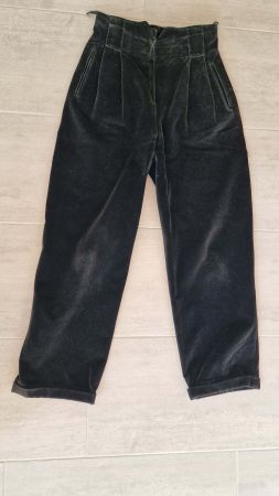 Elegante Samt-Hose von Modegalerie Noblesse