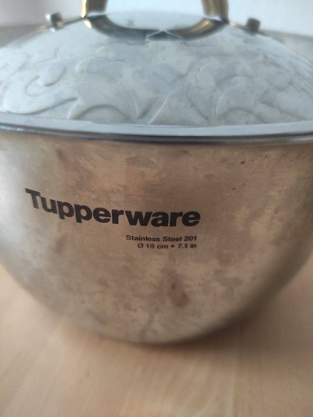 Tupperware Topf Stainless Steel 201, Ø 18 cm, Rarität (Gebraucht) in ...