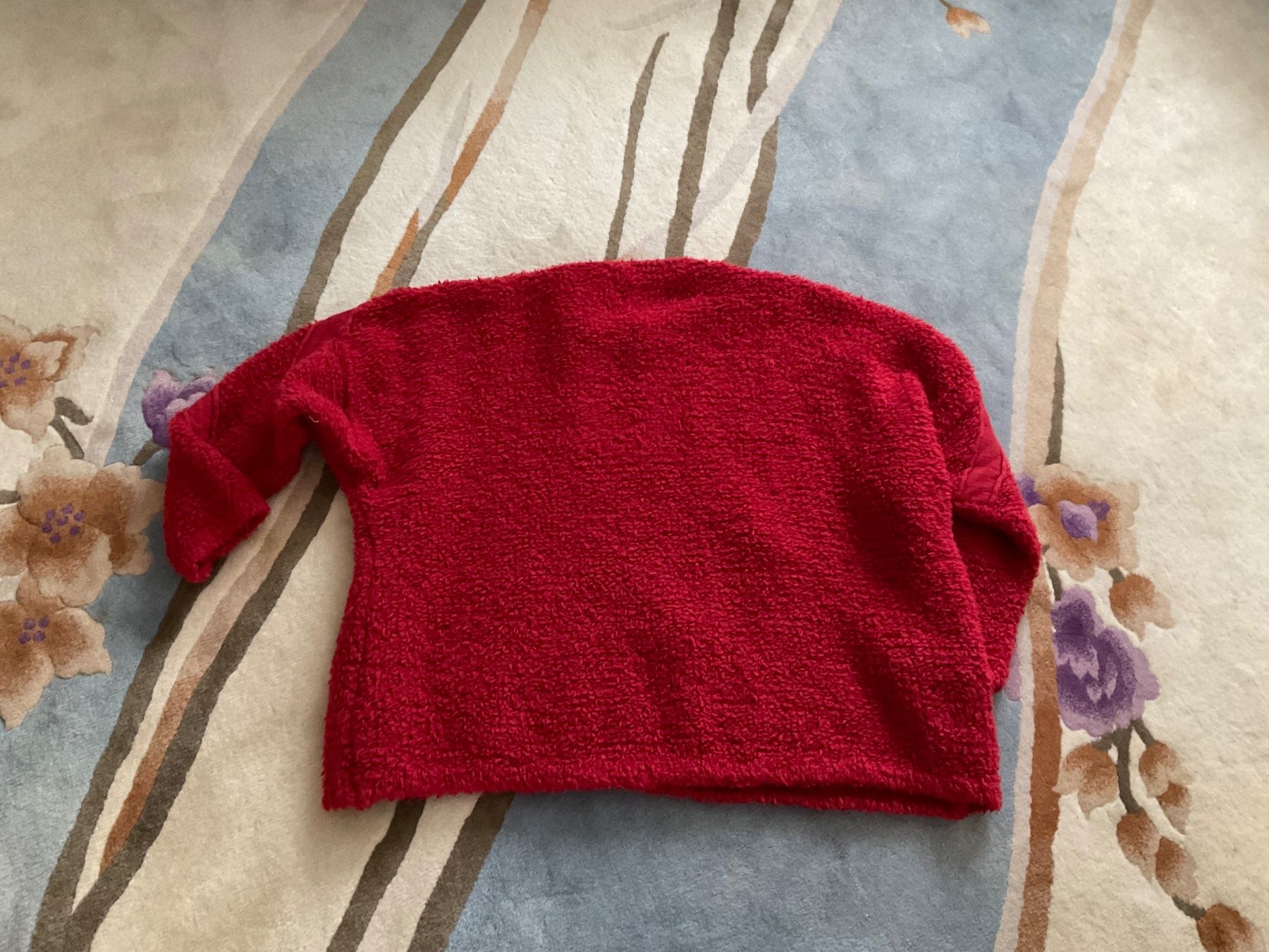 Pulls & Sweat-shirts: Sublime Pullover orange BARBARA SPEER laine Mérinos oversize – D'occasion à Genève par Mazelyne 7