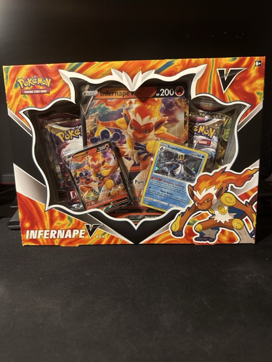 Pokémon Cartes à collectionner: Infernape V BOX – Neuf avec emballage d'origine à Frutigen par Spezial4sunday