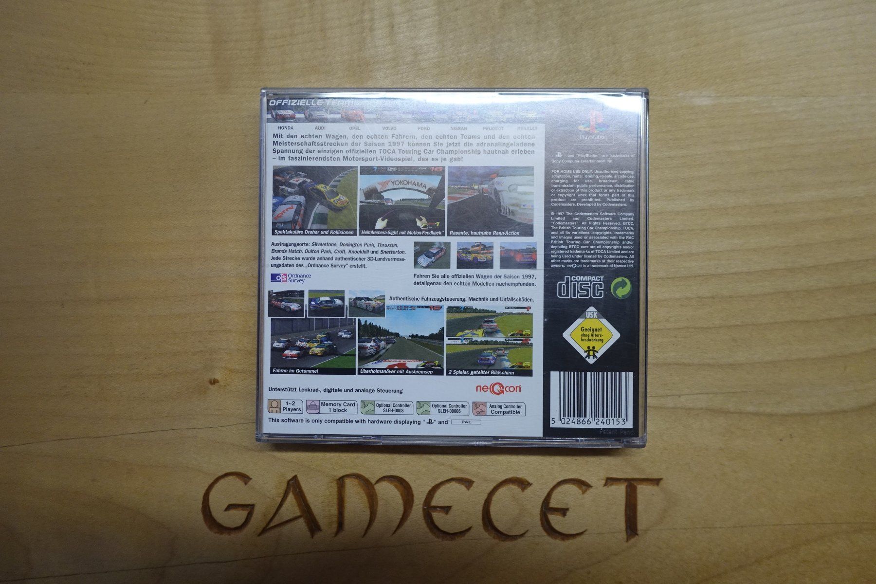 Sony Giochi: TOCA Touring Car Championship – Usato da Steinach venduto da Gamecet 2