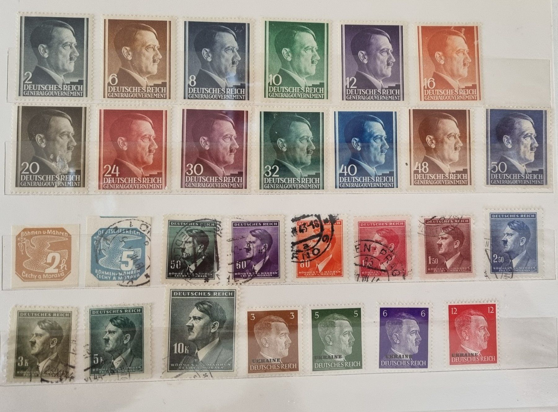 Tutti i francobolli: Deutsches Reich 2. Weltkrieg Generalgouvernement – Usato da Thun venduto da yvonne.95