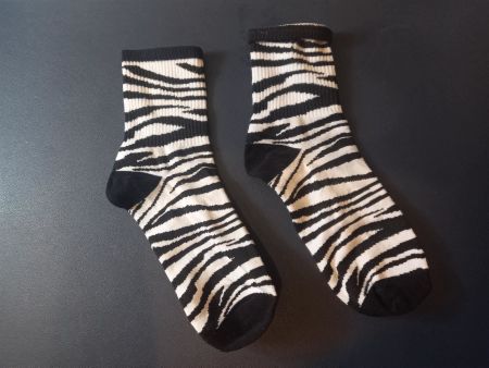 10x Paar Socken Zebra / 10x paire de chaussettes Zèbre