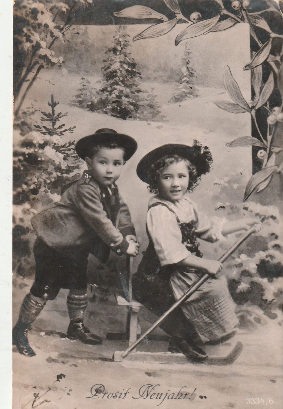 Cartes postales: Kinderkarte – D'occasion à Lumbrein par made02
