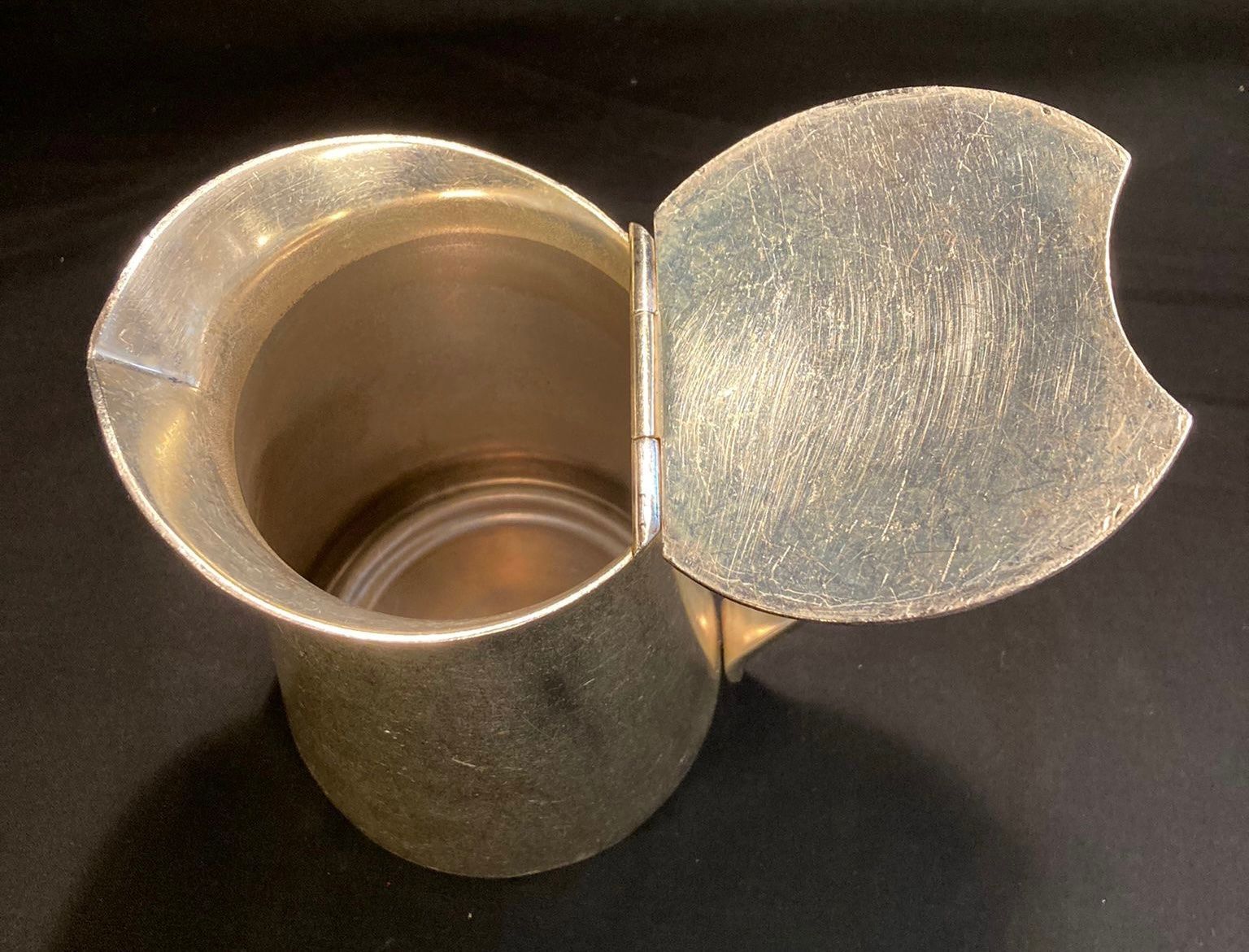 Teekannen: SWISSAIR versilberte Kaffee/Teekanne – Gebraucht aus Ostermundigen von airline-trolley 1