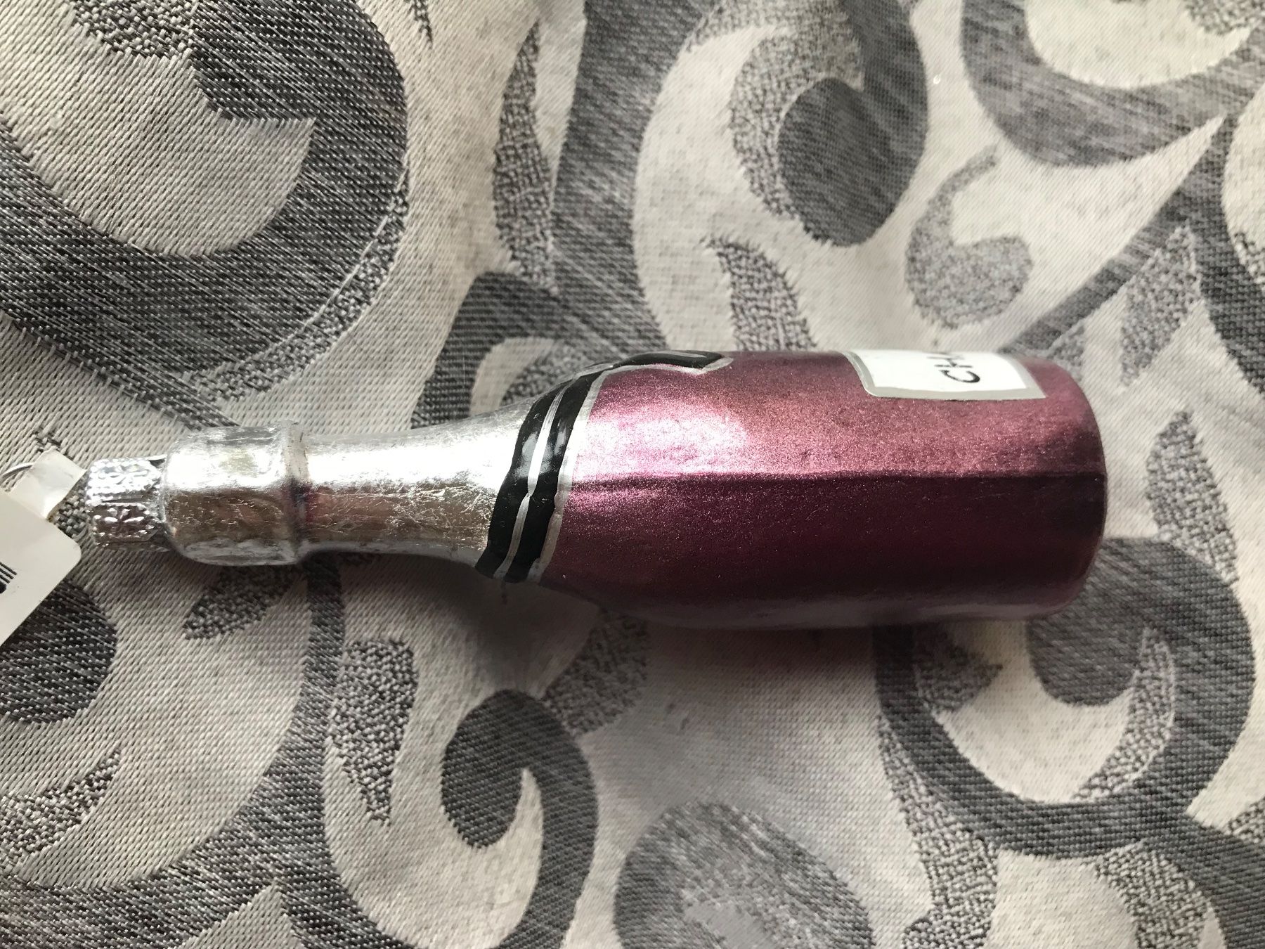 Toutes les décorations: Flasche Champagner Champagnerflasche Christbaumschmuck – Neuf avec emballage d'origine à Alpnach Dorf par marvo 1